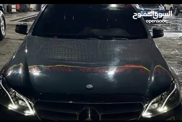  4 للبيع ضو امامي يسار Mercedes E-Class 2014-2016  شكل dynamic led