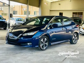  2 leaf 2019 60kw كحلي  فحص كامل 100%