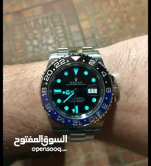  19 ROLEX GMT-MASTER II Batman soper clone