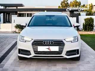  2 Audi A4 2018 - GCC -1.4L S Line - Original Paint- Full Service History-Available n ZERO Down Payment