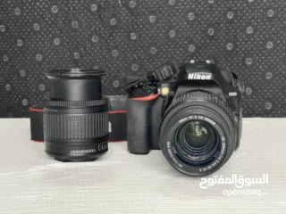  4 مع عدستينNikon 3500d /شترها : 16 الف