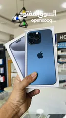  1 iPhone 15 Pro Max, 256gb Blue Titanium Arabic