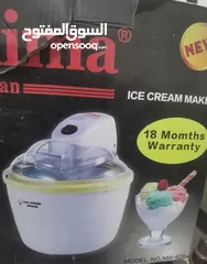  1 ماكينة جيلاطي ice cream منزلية للبيع