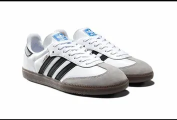  2 Samba Adidas  الالوان (اسود  - ابيض  - اخض