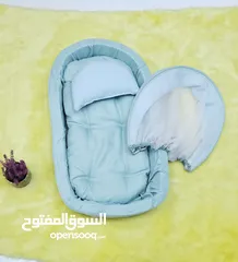  5 فراش ناموسية ابو 4 قطع سرير سفنج مع ناموسية ووساده وفراش شكل جديد  الموديل