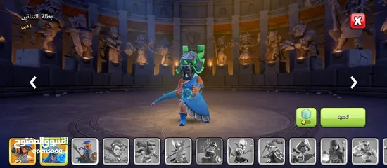  6 للبيع حساب كلاش اوف كلانس تاون 14 شبه ماكس