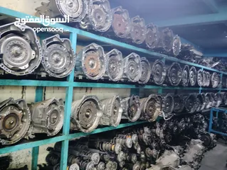  4 Used engine gearbox spare parts for sell