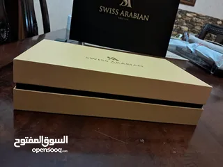  5 Swiss arabian perfume and bakhoor box