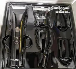  3 ماكينة حلاقه شحن 5 في 1 DALING  حلاقة شعر الراس و اللحيه المتكامله الحلاقه قص الشعر