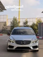  2 Mercedes E350d 2015 AMG بحالة الوكالة  متور 3.0 ديزل 6 سلندر