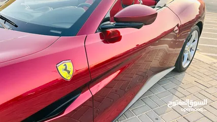  13 Ferrari Portofino 2020 - GCC - Under Service Contract till 2026 - Low Mileage - Like New