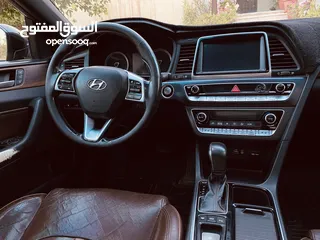  17 هونداي سوناتا موديل 2018 وارد الوكالة الاردنية مالك اول فحص كامل 7 جيد
