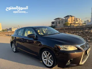  9 Lexus ct200 2014  مالك واحد بالأردن (استعمال دكتورة)