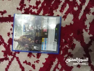  5 سيديهات بلايستيشن 4 للبيع او للبدل اقرأ الوصف مهم