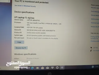  1 لابتوب HP الجيل 11 كور اي 3