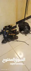  1 سكيت مستعمل شبة جديد استعمال خفيف جدا مع خوذة