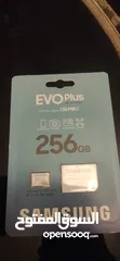  1 Samsung EVO Plus micro sd card 256GB