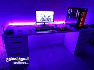  4 طاولة مكتب مميزة للألعاب والكمبيوتر تتوفر بعدة الوان وقياسات حسب الطلب اطلبها الأن بسعر مميز