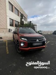  8 بكم ميتسوبيشي L200 للبيع لون قرميدي بسعر مغري جداً جداً اقل سعر بالسوق