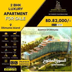  9 High Luxurious 2 BHK Apartment for sale in Essence of Dilmunia BD.82,000/-