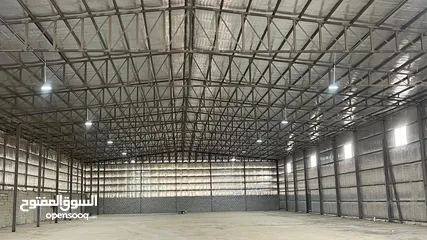  6 للإيجار مساحات للتخزين مستودعات وأراضي    for storage warehouses