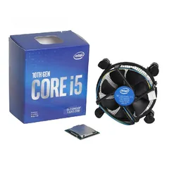  1 معالج Intel Core i5-10400F مع مروحة تبريد جديد