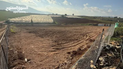  1 ارض مجرفة ومشيكة للبيع في سهل سميط مناسبة لجميع المشاريع والمخططات