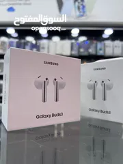  3 Samsung Buds 3 New سماعات سامسونج الاصلية بودز 3 جديدة مسكرة ( توصيل مجاني داخل عمان / مناطق محدودة)