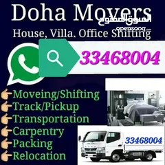  2 Best moving in Qatar. We are provides moving shifting we do low Price home villa office moving shift