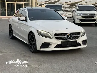  2 مرسدس C200 خليجي فول اوبشن بحاله ممتازه