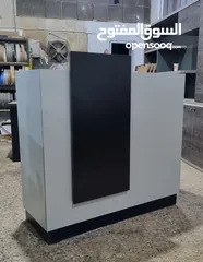  8 كاونترات  استقبال 120سم شامل التوصيل والتركيب مع إمكانية اختيار اللون والموديل المناسب