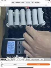  3 بطاريات 21700 عاليه الجوده قابله لإعاده الشحن نوع  BAK