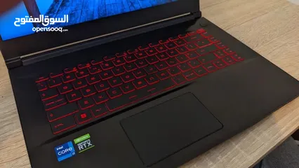  5 MSI GF63 Thin Laptop - Core i7 12th Gen, RTX 3050, 16GB RAM
