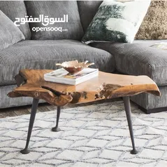  2 اثاث فاخر بالخشب الطبيعي