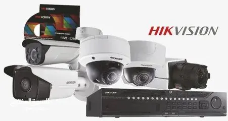  6 HIKVISION CCTV system