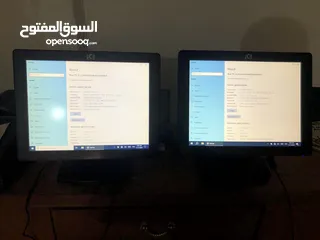  3 كاشير عدد 2 + طابعات عدد 4 للبيع