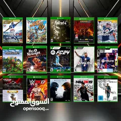  7 Xbox Game CD’s for series x/s & one x/s أقراص ألعاب إكس بوكس سيريس & ون