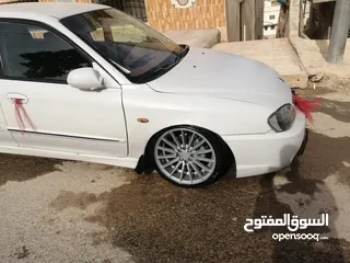  2 جنط 17 البيع مسستم امامي خلفي انا بايع فاضي وبعطيك الكوشوك الي راكب عليه هديه لا كسور ولا لحام