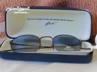  1 نظارة شمسيه لاكوست Lacoste جديدة  للبيع بسعر مغري