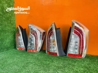  4 اضوية خلفية مستعمل اصلي تويوتا بريوس 2012-2015 مستعمل وارد اليابان  Toyota Prius 2012/2015