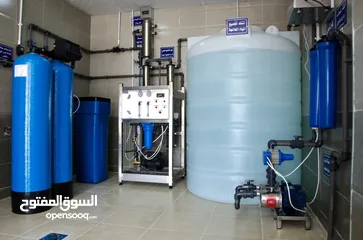  9 للإستثمار محطة مياه صحية للبيع بكامل اجهزتها والمعدات / هندي ايطالي/ تركيب شركة المهندسون العرب