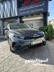  9 استأجر الان كيا سيراتو موديل 2025 فل كامل اضافات باقل الاسعار فقط من شركة الجنوب لتأجير السيارات