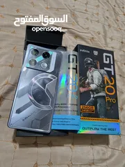 4 مستعمل ايام GT 20 pro 5G رام 24 جيجا 256 أغراضة والكرتونه شغال كفالة الشركة الأصلية متوفر توصيل