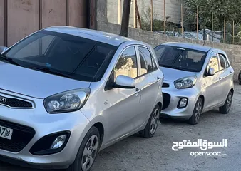  4 كيا بيكانتو 2014 للبيع بحالة ممتازة جدا