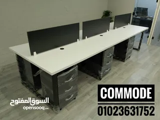  1 خليه عمل بارتيشن مكاتب موظفين وحدات كول سنتر ورك ستيشن مكتب work station partition Desk