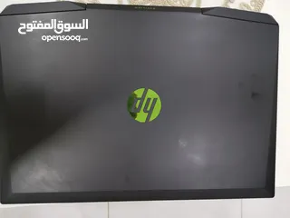  1 لابتوب للبيع HP Pavilion Gaming Core I5 9th generation GTX 1650 4GB