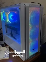  2 كمبيوتر العاب مواصفات قويه بالوصف  ryzen5 7500f+2070 8g