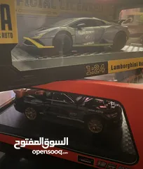  1 مجسم لسياره  mustang GT 500 & Lamborghini huracan sto