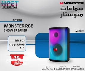  14 سماعات بلوتوث RGB سماعات Monster سماعات اذن