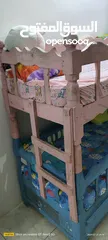  3 سرير اطفال طابقين